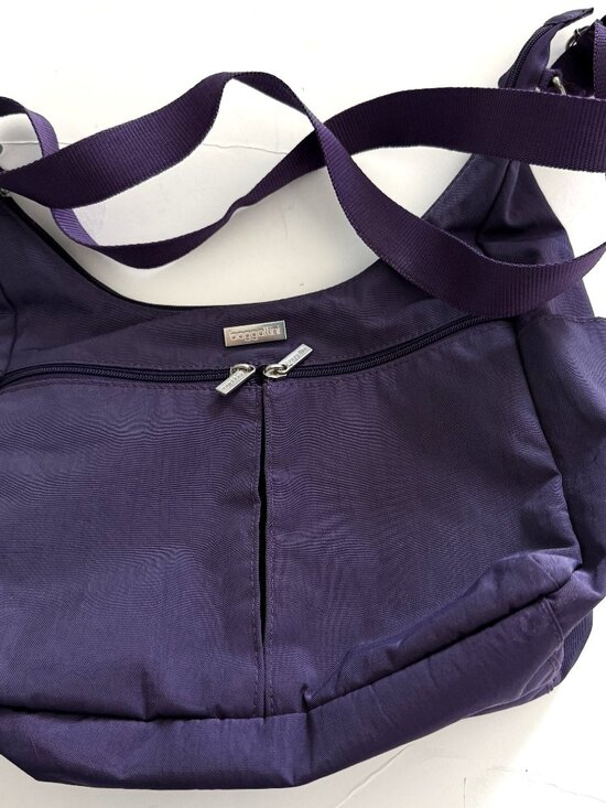 Baggallini Handbags - Baggallini shoulder bag Women's purple canvas nylon